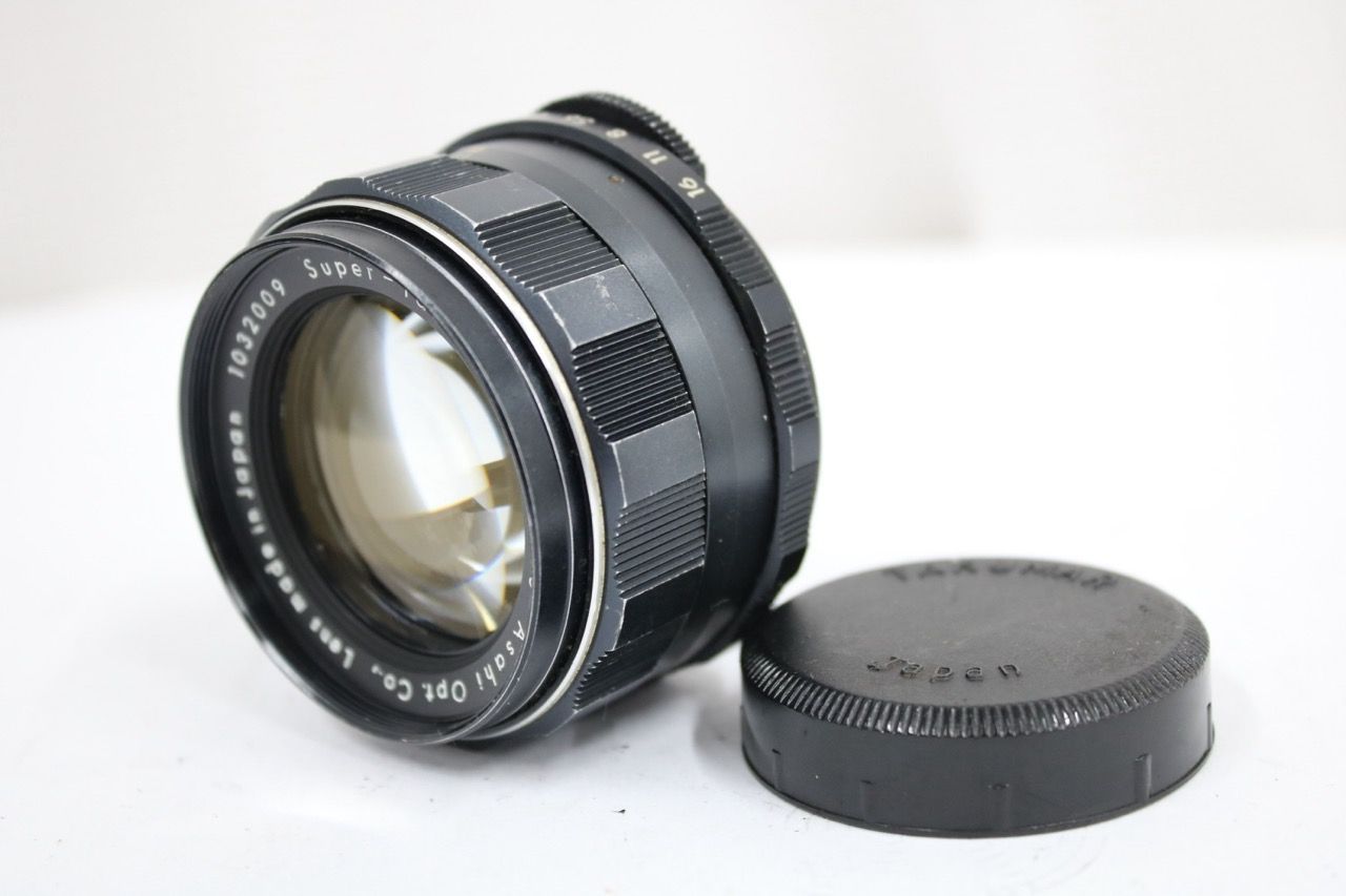 【返品保証】 【前期型】ペンタックス Pentax Super-Takumar 50mm F1.4 M42マウント レンズ e12958