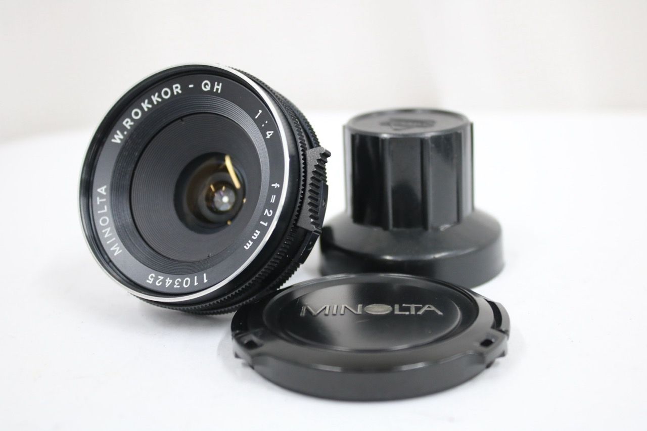【返品保証】 ミノルタ Minolta W.Rokkor-QH 21mm F4 レンズ e12959