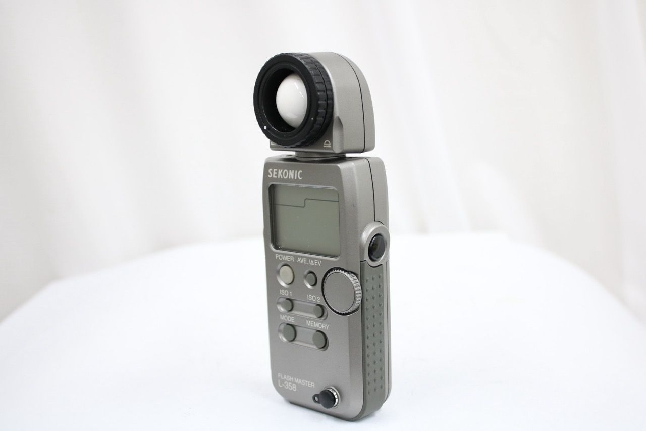 【美品 返品保証】 Sekonic Flash Master L-358 露出計 e12996