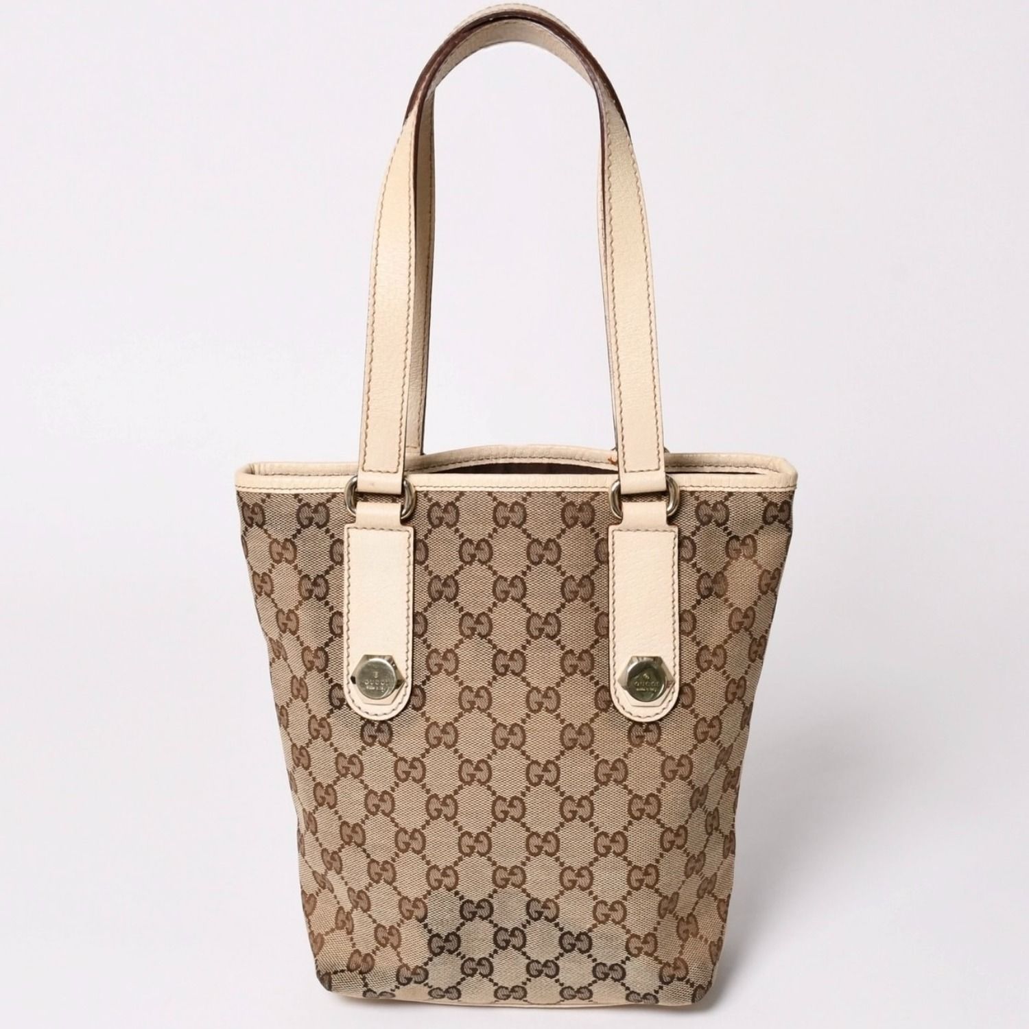 極美品 GUCCI グッチ GGキャンバス トートバッグ ショルダーバッグ 