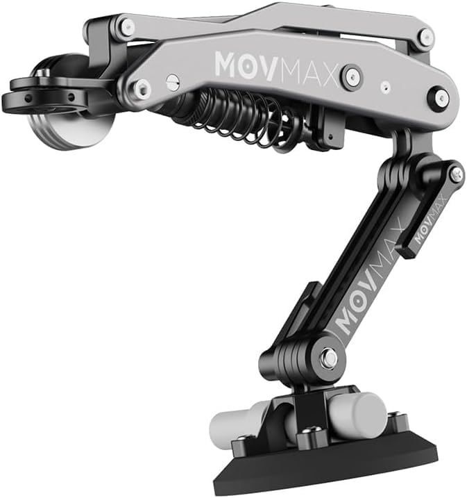 Vaxis Global Movmax ブレードアーム 日本語取扱い説明書付 DJI Pocket 3 Insta 360 GoPro HERO 12カメラ用 (グレー, Car Suction Mount) Vaxis Global Movmax ブレードアーム 日本語取扱い説明書付 DJI Pocket 3 Insta 360 GoPro HERO 12カメラ用 (グレー, Car Suction Mount)