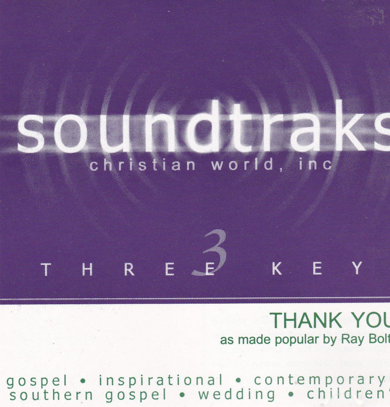 【CD】Karaoke: Thank You