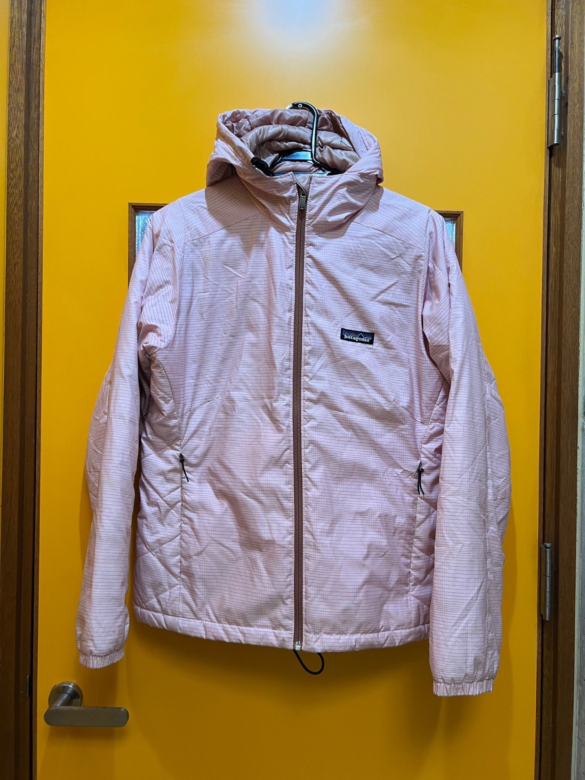 Y【Y9-73】◇ patagonia Sサイズ マイクロパフジャケット ピンク 収納