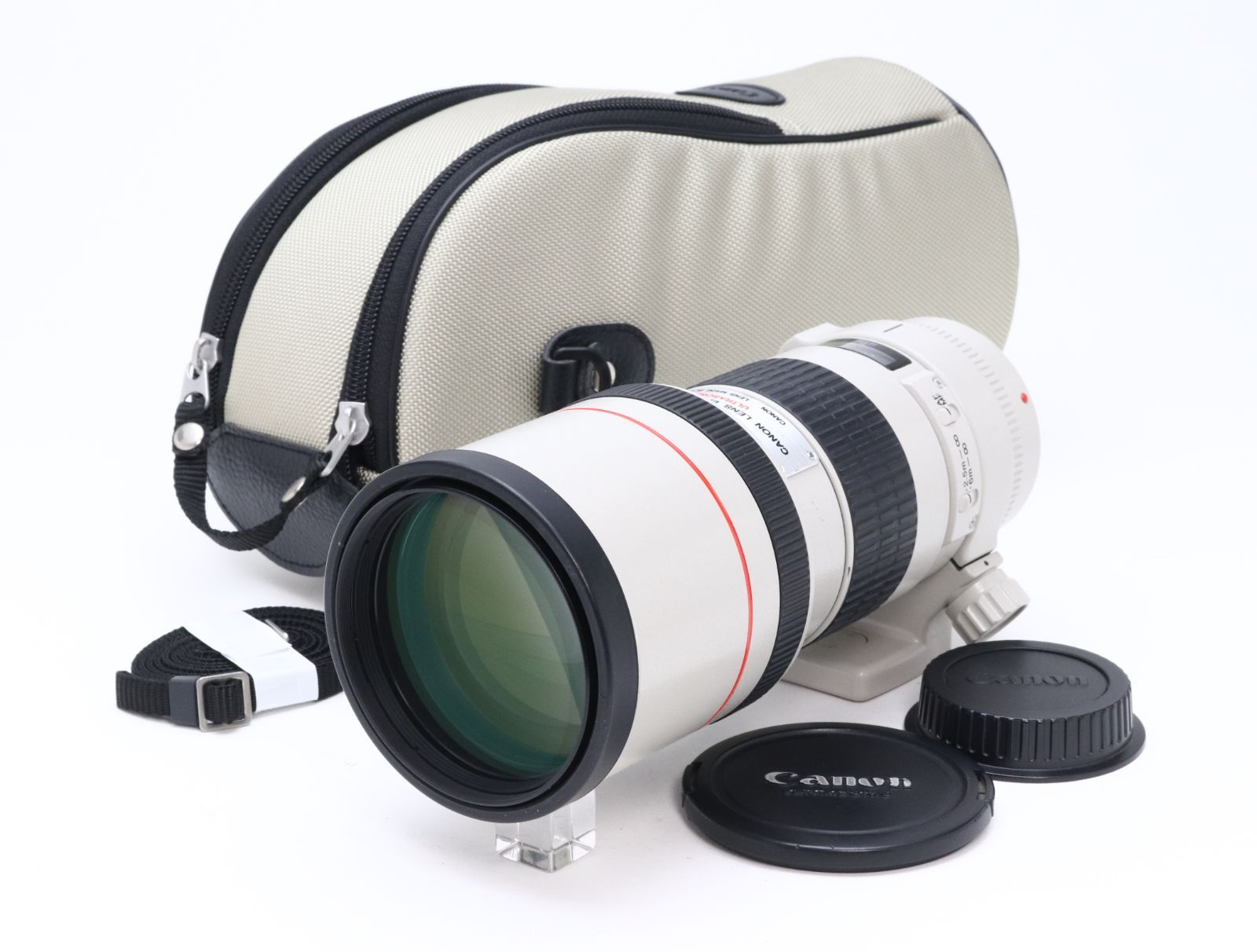A- (美品) Canon キヤノン EF 300 mm F4 L USM 初期不良返品対応 55-235