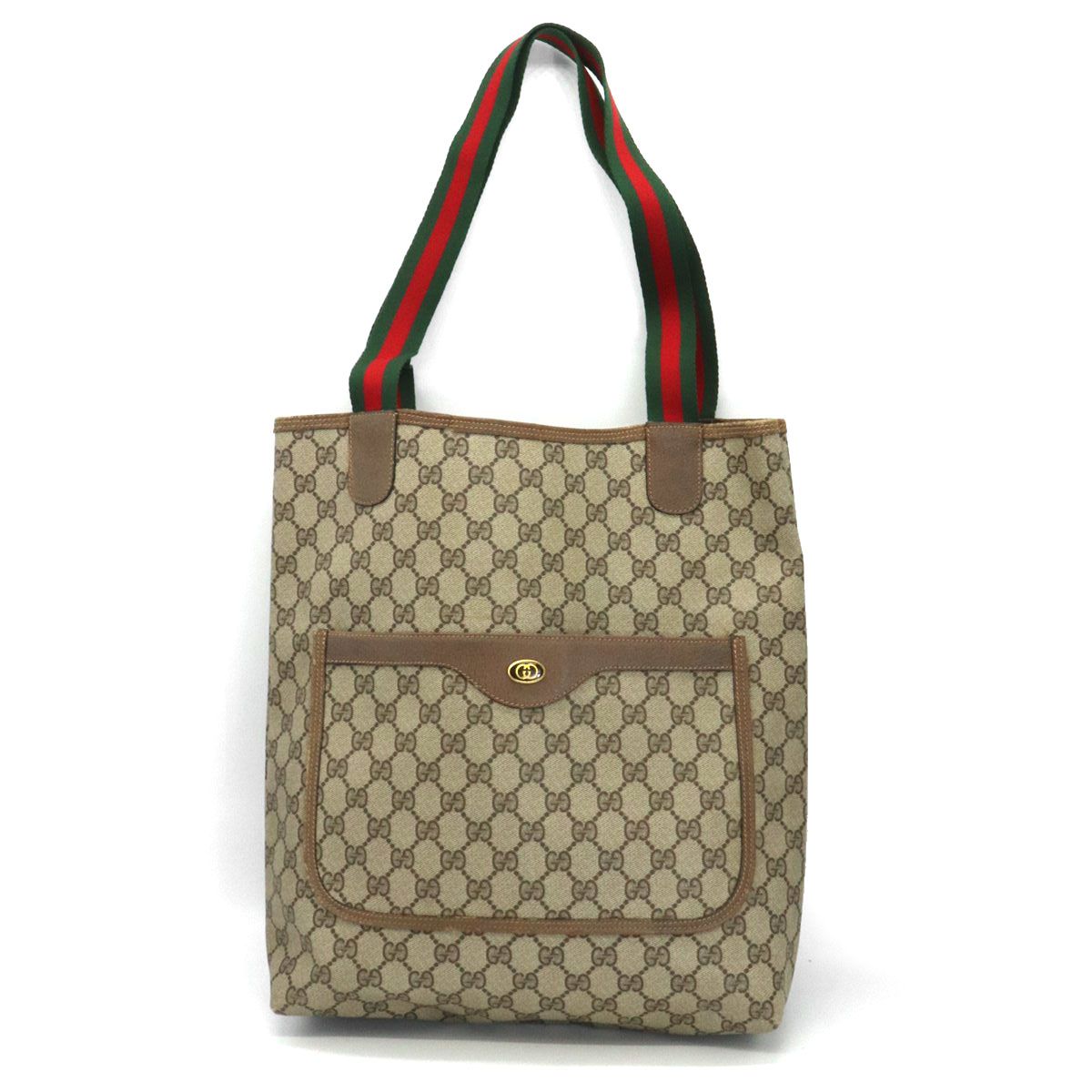 GUCCI グッチ トートバッグ ショルダーバッグ GGスプリーム シェリー レザー オールド ヴィンテージ レディース 19,575円