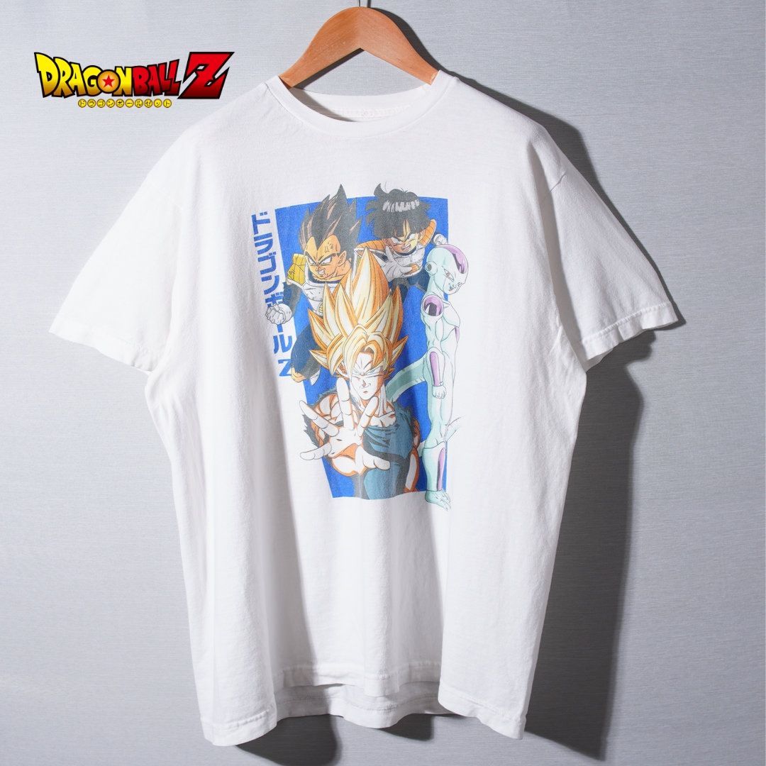 ドラゴンボール Z DRAGON BALL Z Tシャツ M ホワイト アニメT キャラT 
