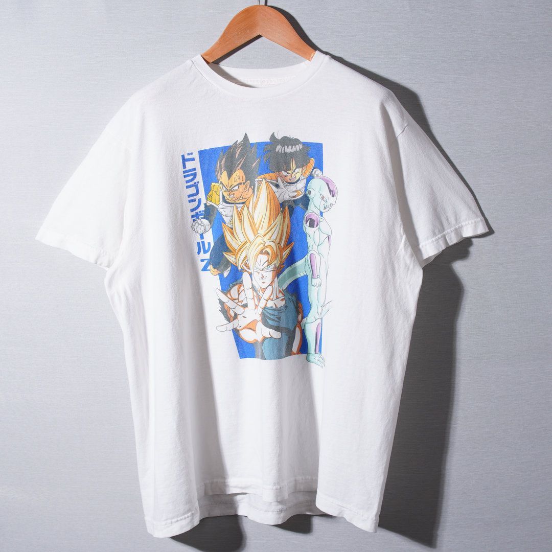 ドラゴンボール Z DRAGON BALL Z Tシャツ M ホワイト アニメT キャラT