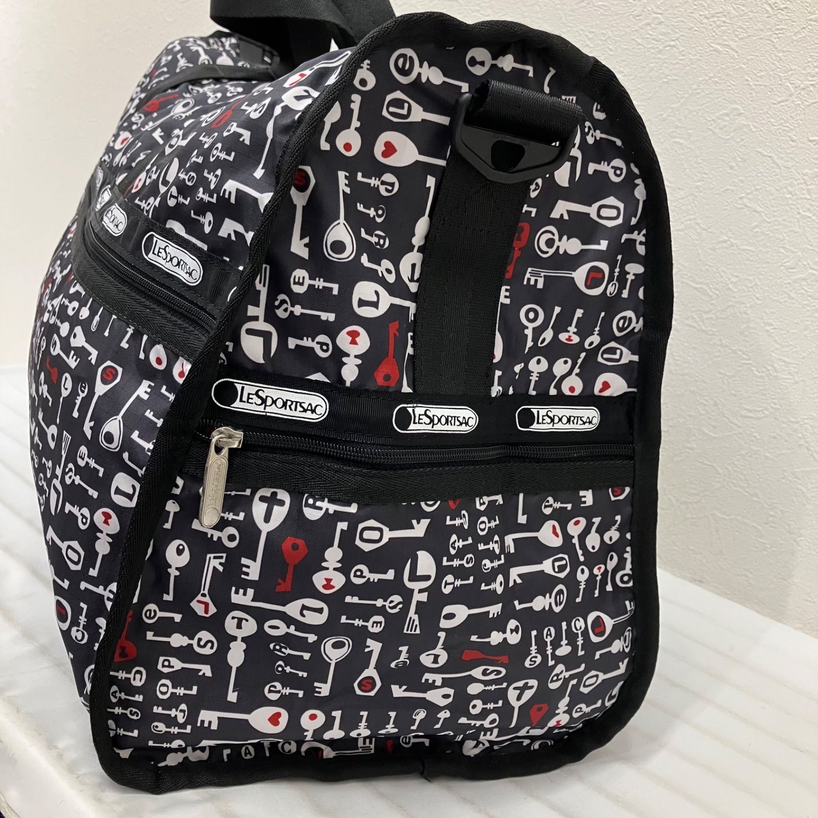 3776 LeSportsac レスポートサック 大容量 ボストンバッグ 