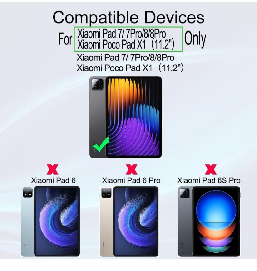 Ibywind Xiaomi Pad 7/Pad 7 Pro/Pad 8/Pad 8 Pro/Poco Pad X1 ガラス