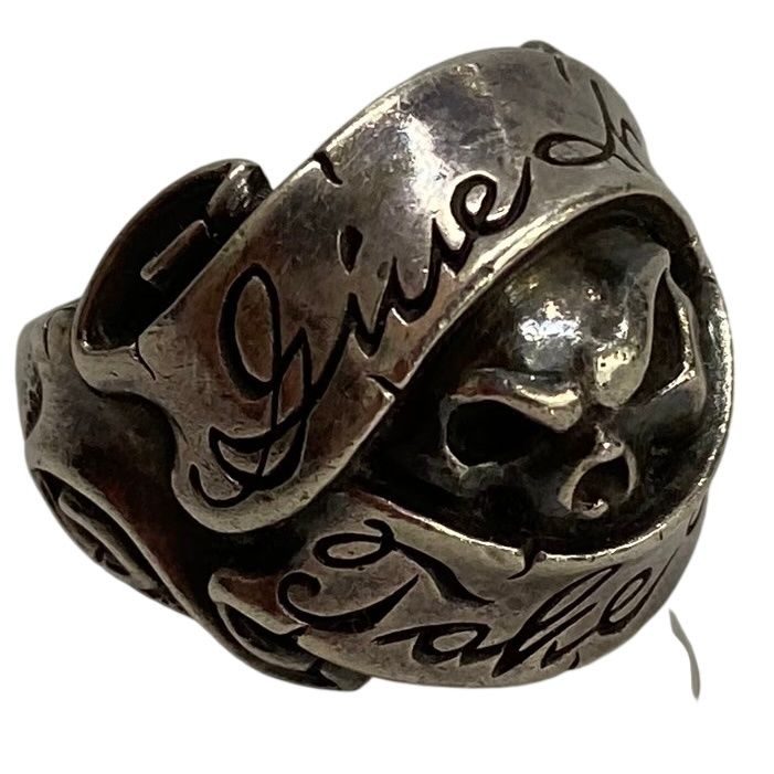 ラットレース RAT RACE Give No Take No Skull Ring 22号 シルバー925