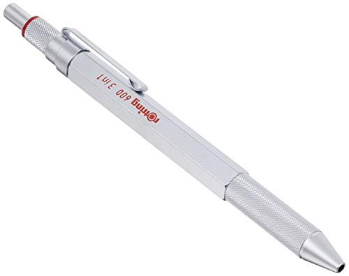 ROTRING ロットリング 600 3in1 シルバー ツイストタイプ 2121117 正規輸入品ma