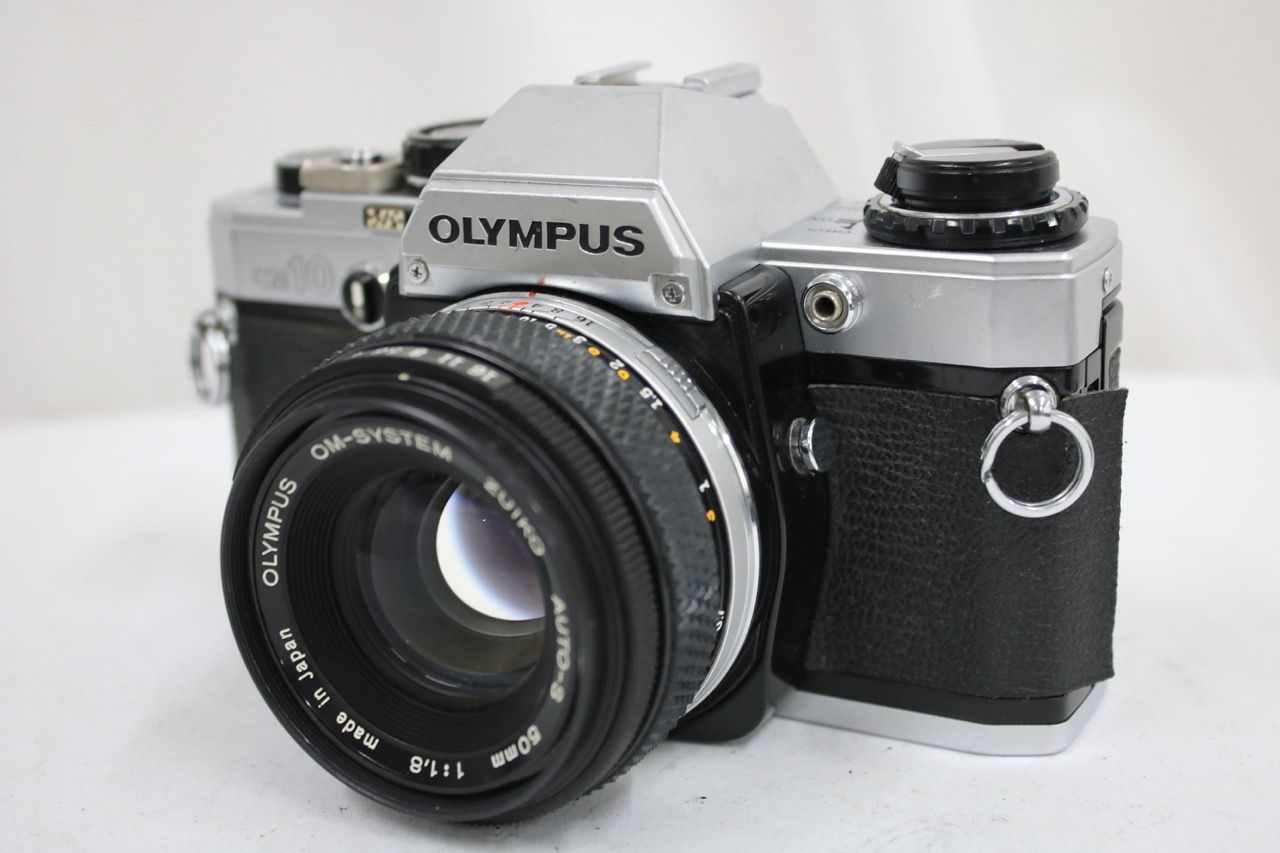 【返品保証】 オリンパス Olympus OM-10 ZUIKO AUTO-S 50mm F1.8 ボディレンズセット e13130