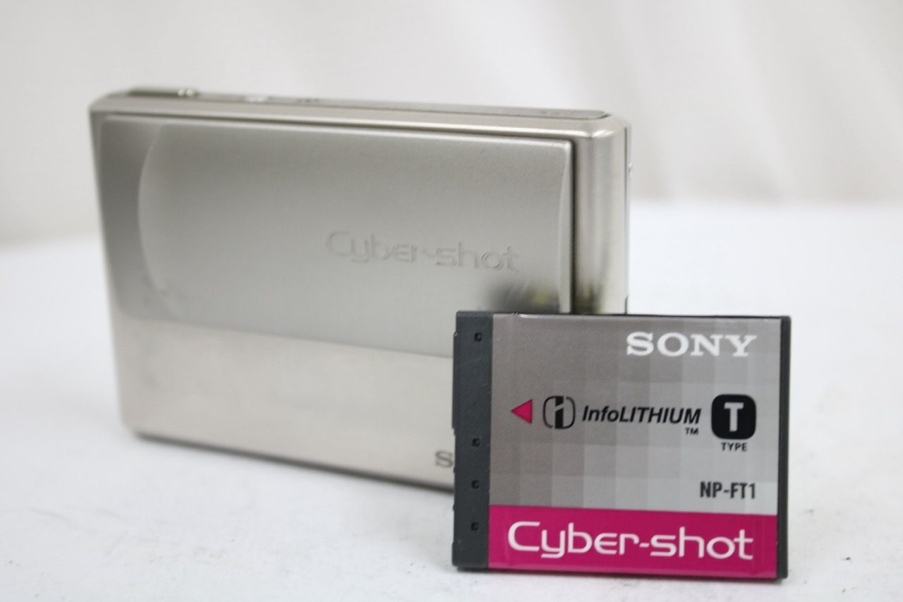 【返品保証】 ソニー Sony Cyber-Shot DSC-T1 3x バッテリー付き コンパクトデジタルカメラ e13157