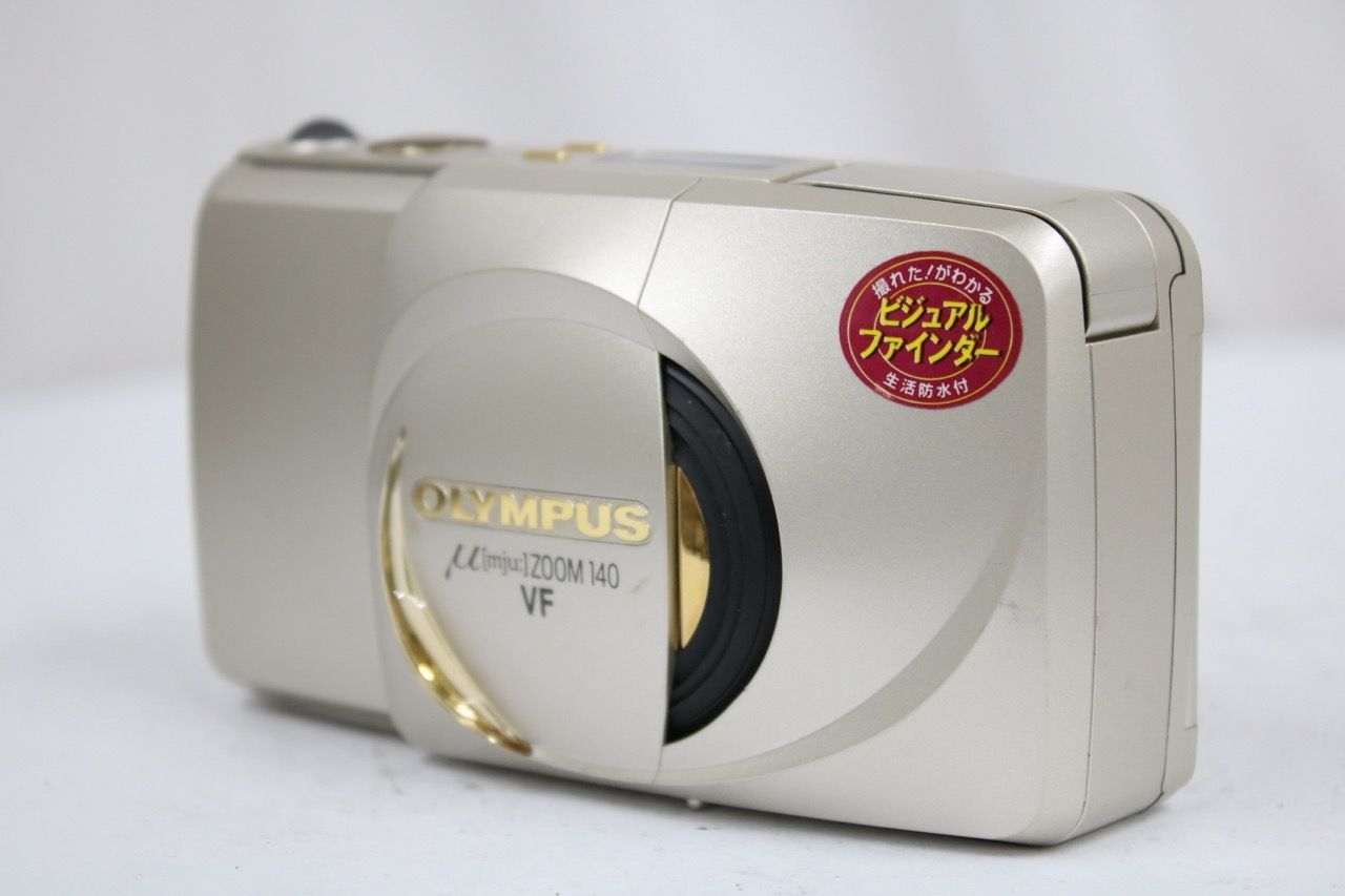 【完動美品】 OLMPUS μ Zoom 140VF 38-140mm カメラ 返品保証】 【元箱付き】オリンパス Olympus μ ZOOM 140 VF 38-140mm