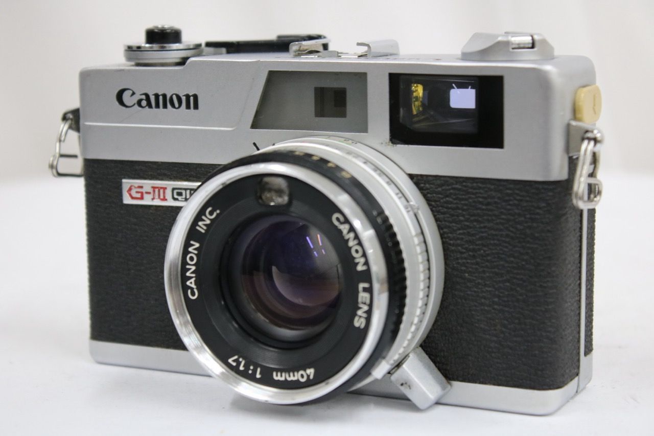 【返品保証】 キャノン Canon Canonet QL17 G-III QL 40mm F1.7 レンジファインダー カメラ e13167