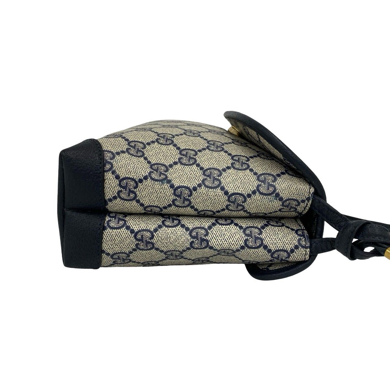 極 美品 GUCCI グッチ オールドグッチ GG ロゴ 柄 レザー 本革 ミニ