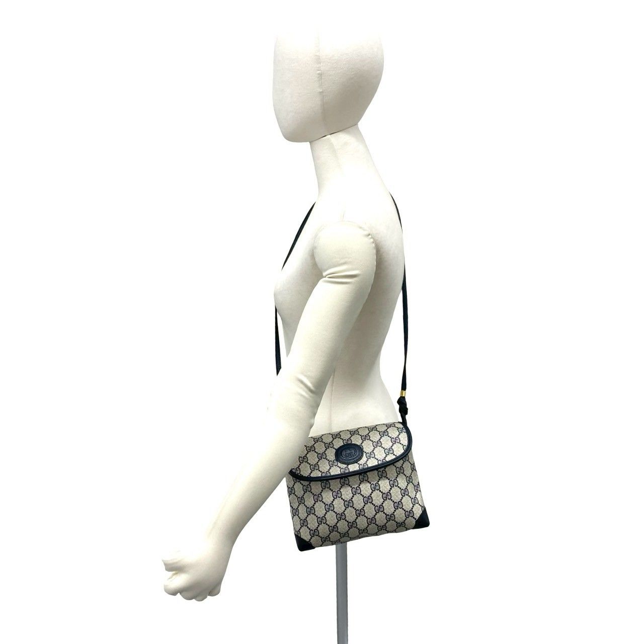 極 美品 GUCCI グッチ オールドグッチ GG ロゴ 柄 レザー 本革 ミニ 極 美品 GUCCI グッチ オールドグッチ GG ロゴ 柄 レザー 本革 ミニ