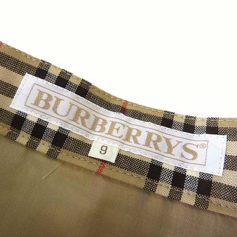 バーバリー BURBERRY スカート ロングスカート フレア タックプリーツ