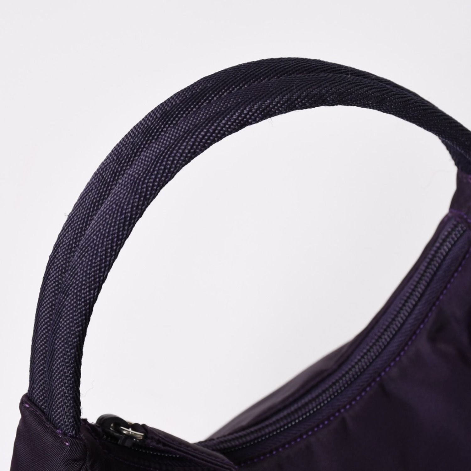 極美品 PRADA プラダ ホーボー ハンドバッグ MV515 トライアングルロゴ 