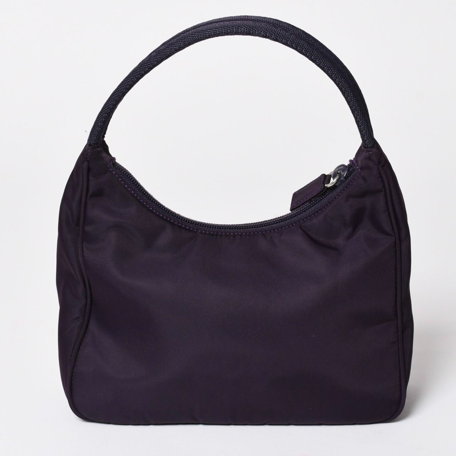 極美品 PRADA プラダ ホーボー ハンドバッグ MV515 トライアングルロゴ