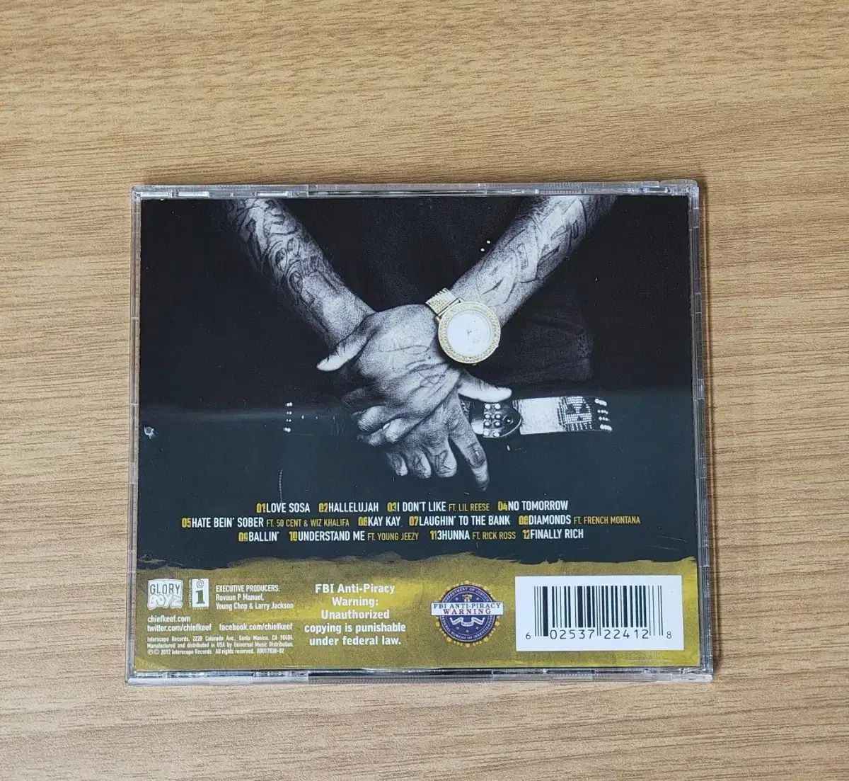 チーフ・キーフ chief keef finally rich cd - メルカリ
