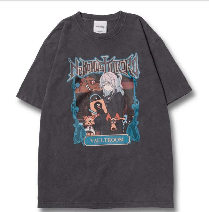 VR × TORORO TEE / CHARCOAL　XL 　未開封