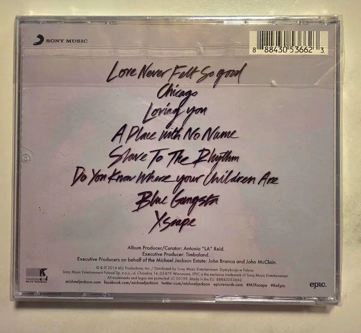 マイケル ジャクソン Xscape CD Michael Jackson マイケル・ジャクソン 