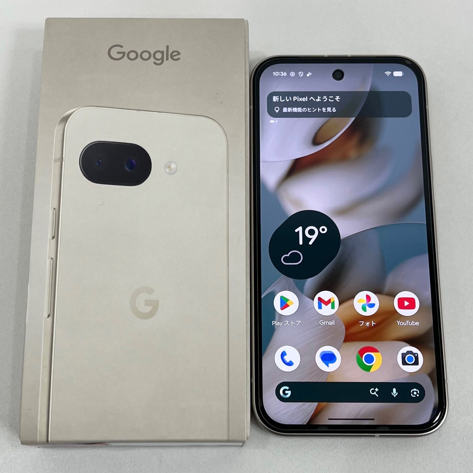 ほぼ新品】Google Pixel 9a 128GB ポーセリン SIMフリー KUS21999