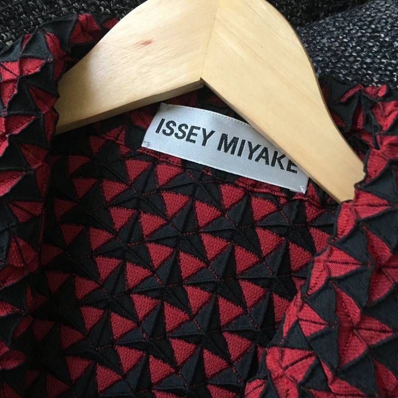 極美品 ISSEY MIYAKEイッセイミヤケ スチーム ストレッチ 変形 3D 