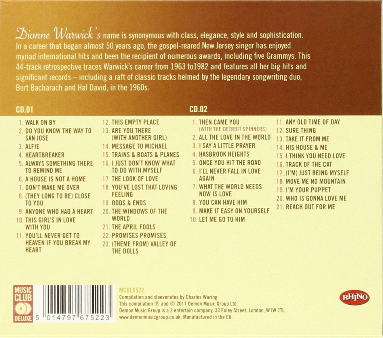 【CD】The Essenial Dionne Warwick