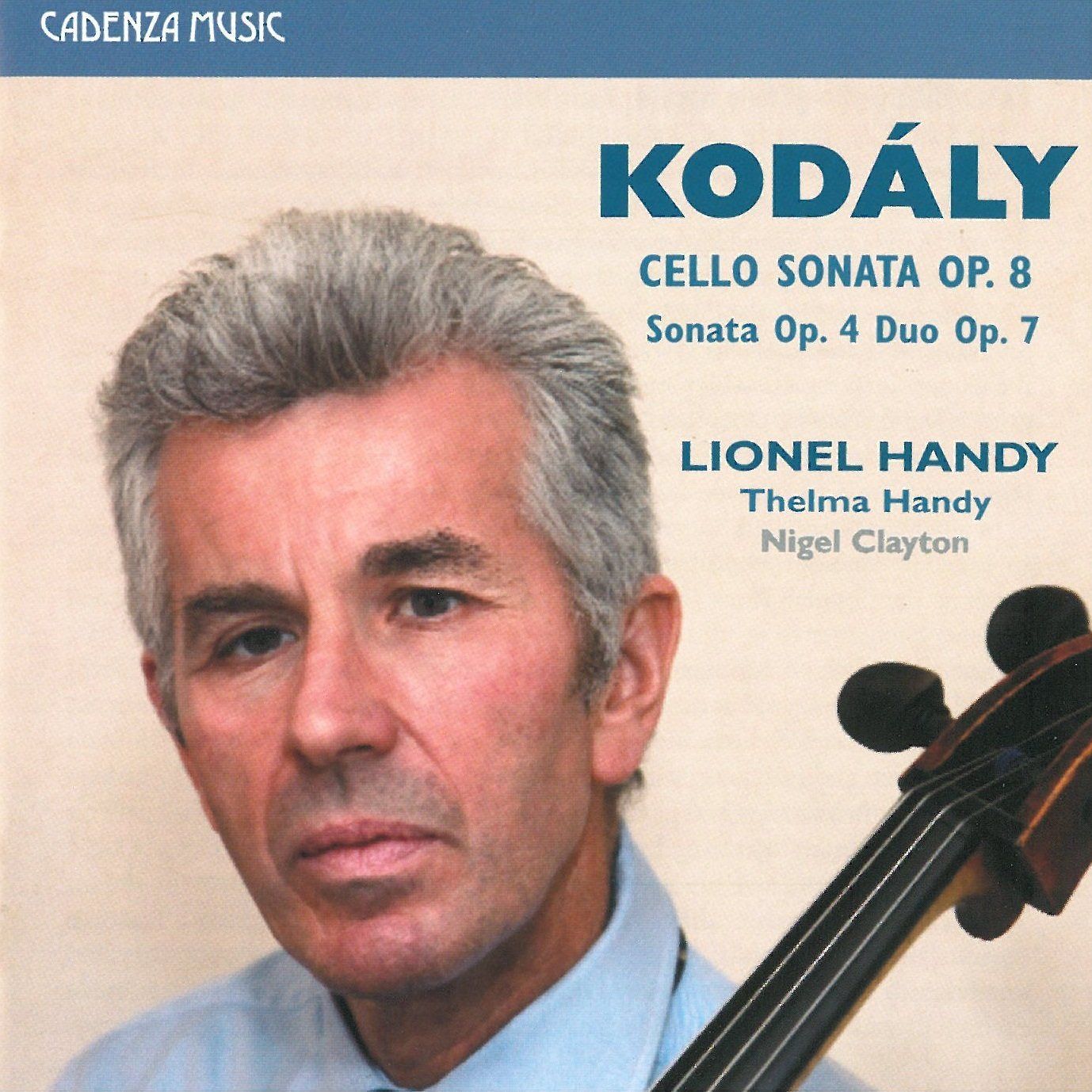【CD】Kodaly: Cello Sonata/Duo for V
