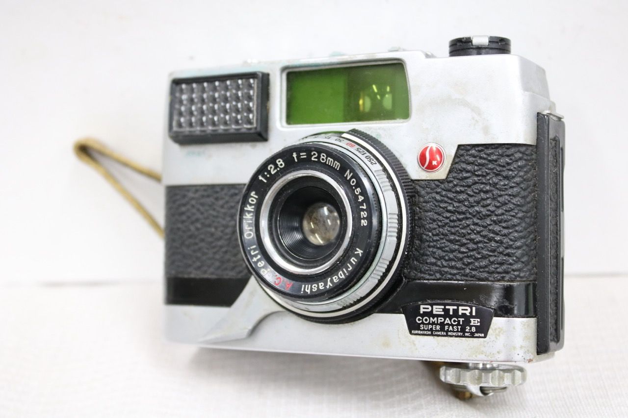 【訳あり品】 ペトリ Petri COMPACT E Orikkor 28mm F2.8 レンジファインダー カメラ e13185