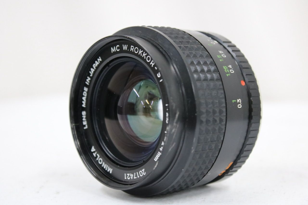 【返品保証】 ミノルタ Minolta MC W ROKKOR-SI 24mm F2.8 レンズ e13206