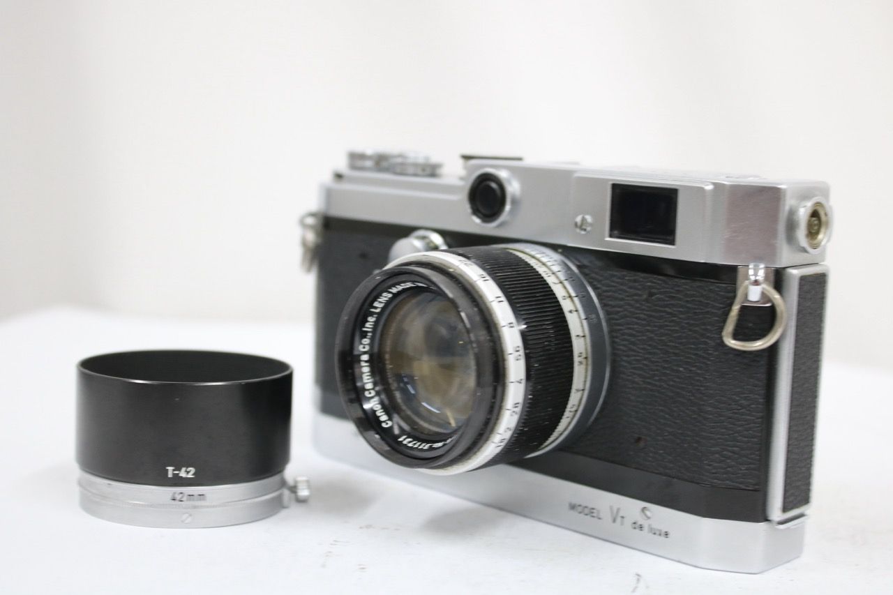 【返品保証】 キャノン Canon MODEL Vt de luxe 50mm F1.8 レンジファインダー カメラ e13250
