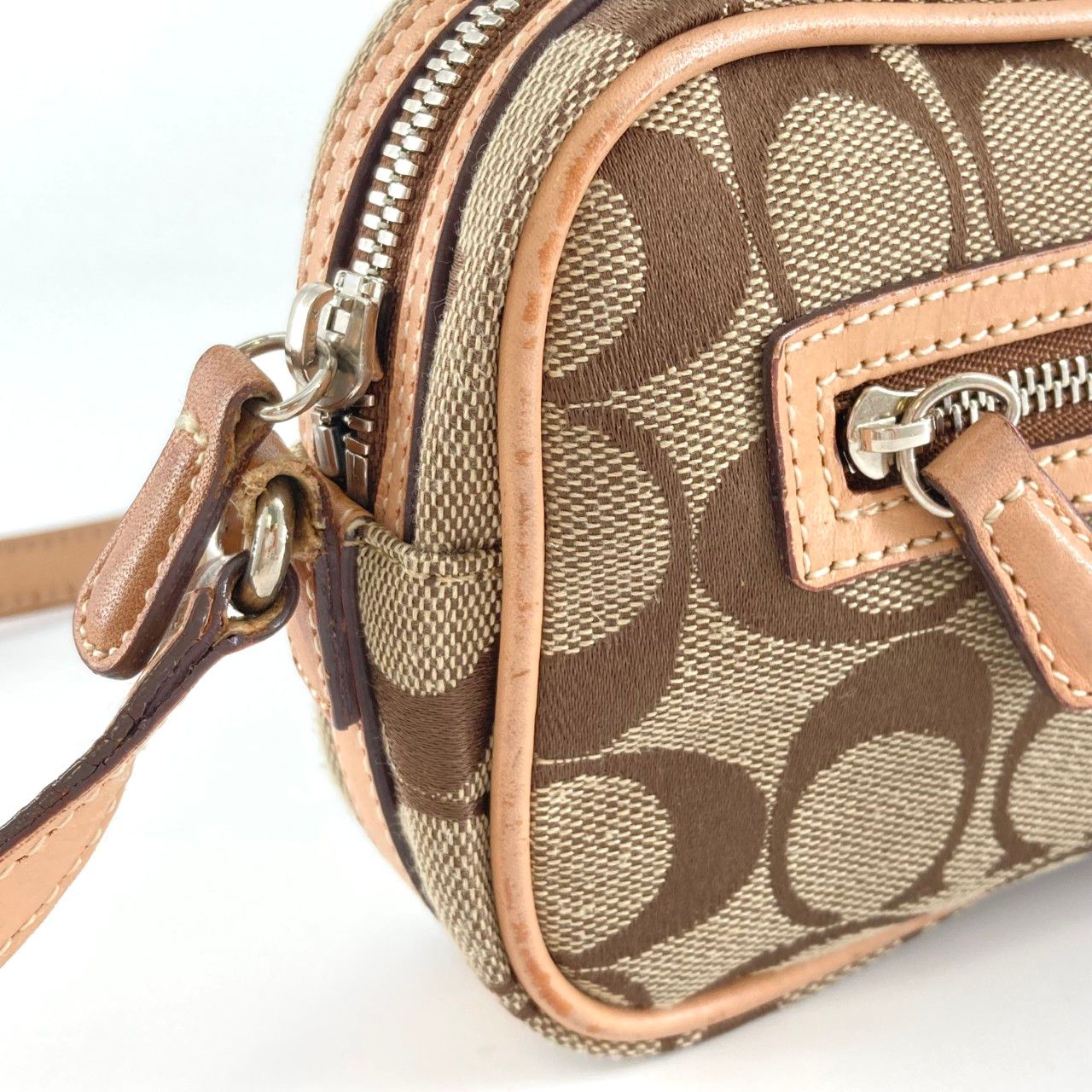 COACH（コーチ） 6616 ショルダーバッグ ベージュ - メルカリ
