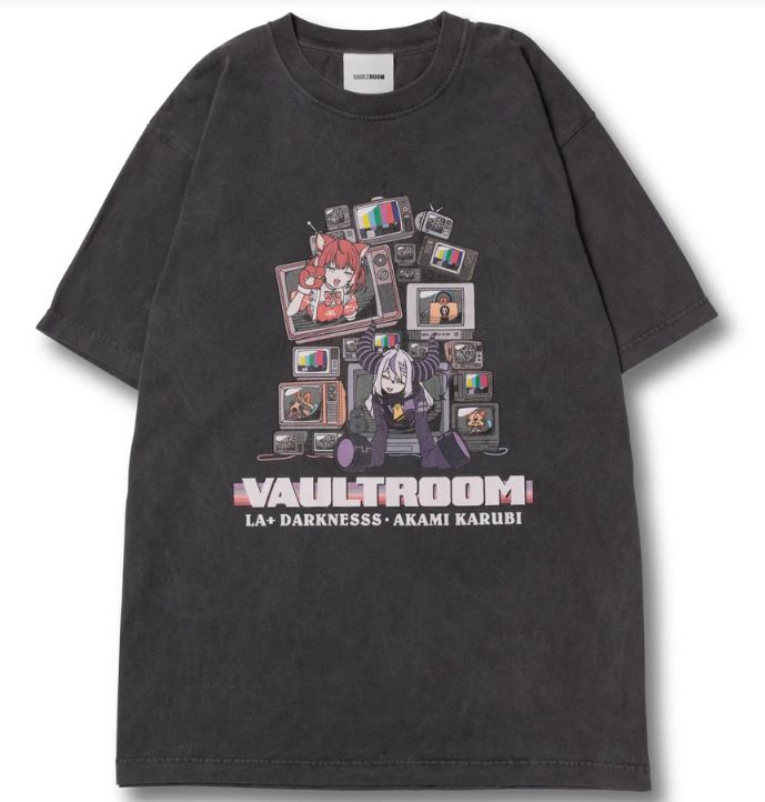 VR × LAPKARU TEE / CHARCOAL Lサイズ　未開封