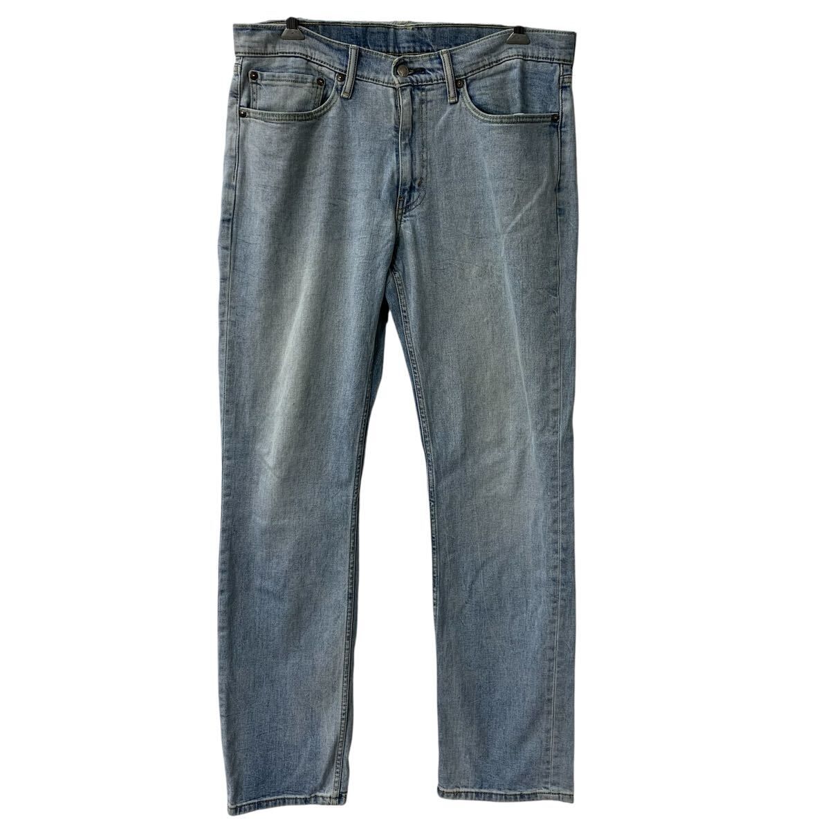 Levi´s デニムパンツ W34 ライトブルー リーバイス ジップアップ 