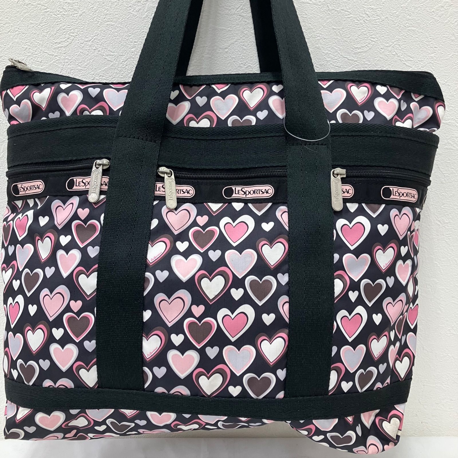3837 LeSportsac レスポートサック ビックトート ハンドバッグ トート 
