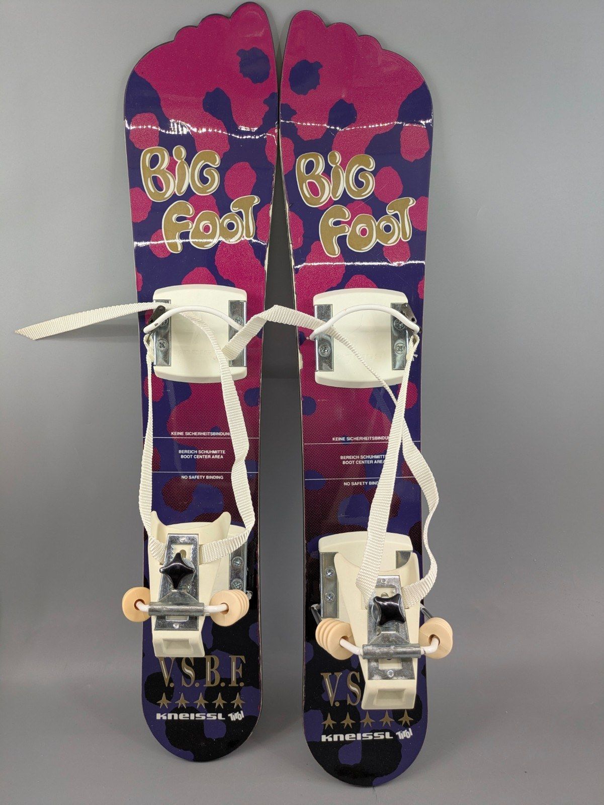KNEISSL クナイスル BiG FOOT ビッグフット スキー バッグ付き 希少 クナイスル ビッグフット KNEISSL BIG FOOT VSBF ショートスキー