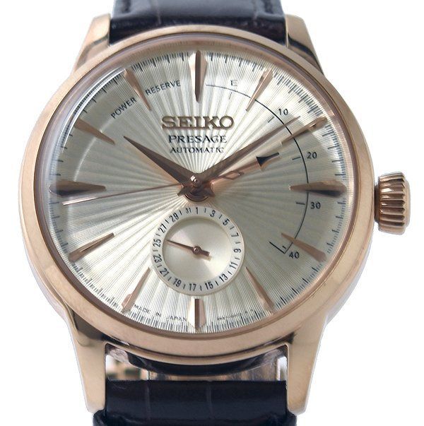 箱保付 美品 SEIKO セイコー PRESAGE プレザージュ ベーシックライン カクテルタイム SARY132 4R57-00E0 自動巻き メンズ