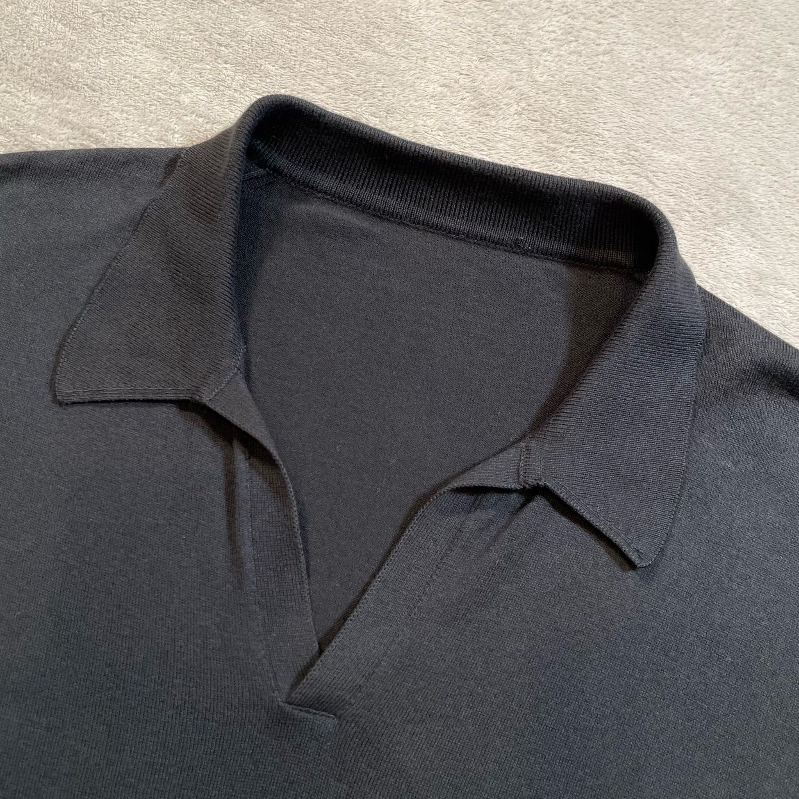 JOHN SMEDLEY ジョンスメドレー 英国製 シーアイランドコットン 