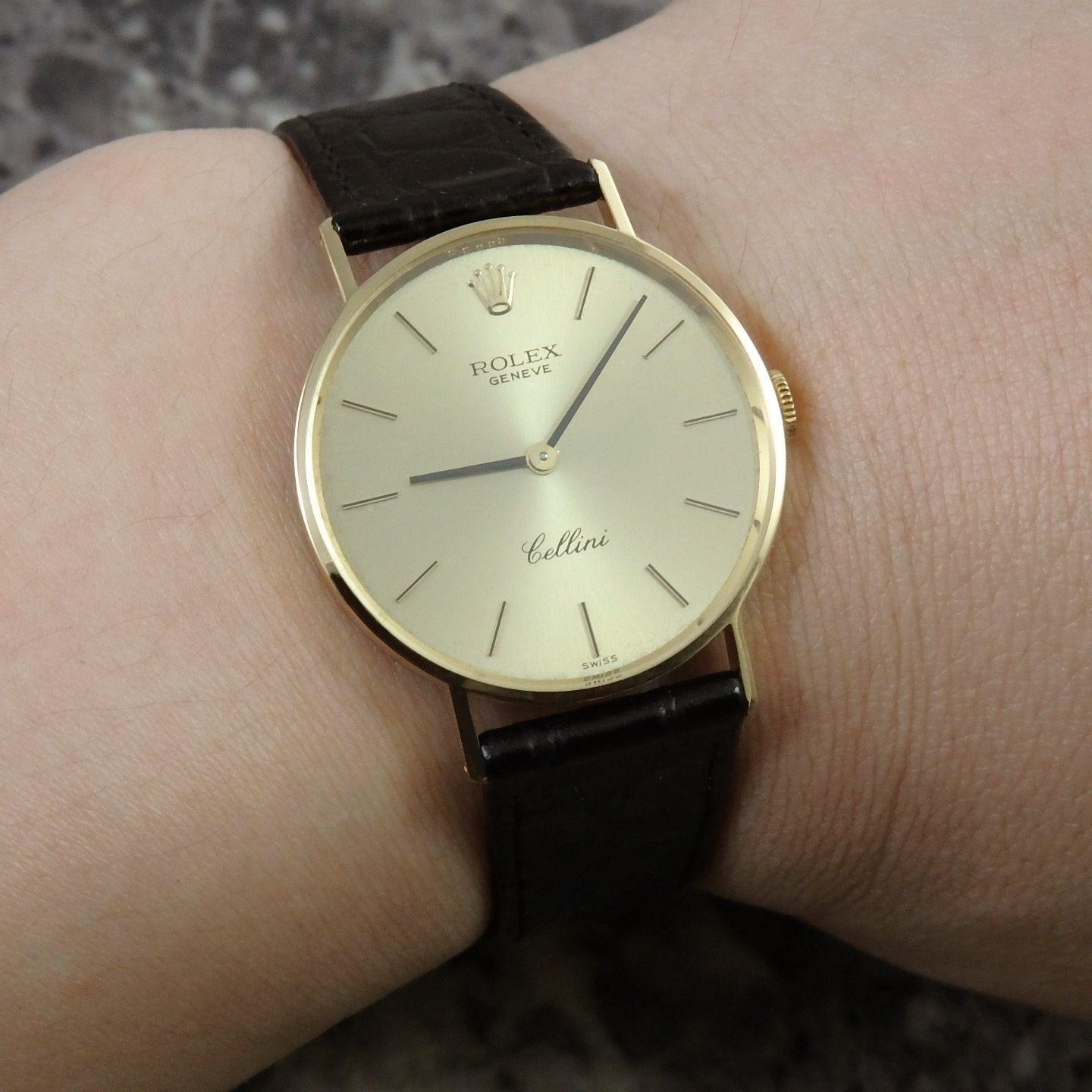 ロレックス チェリーニ 3833 1974年 18金無垢 ROLEX アンティーク 