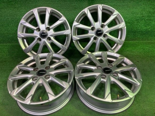 クレイシズ 軽自動車 ホイール アルミ シルバー 14インチ 4.5J 4穴 4本 100 +45 11,326円
