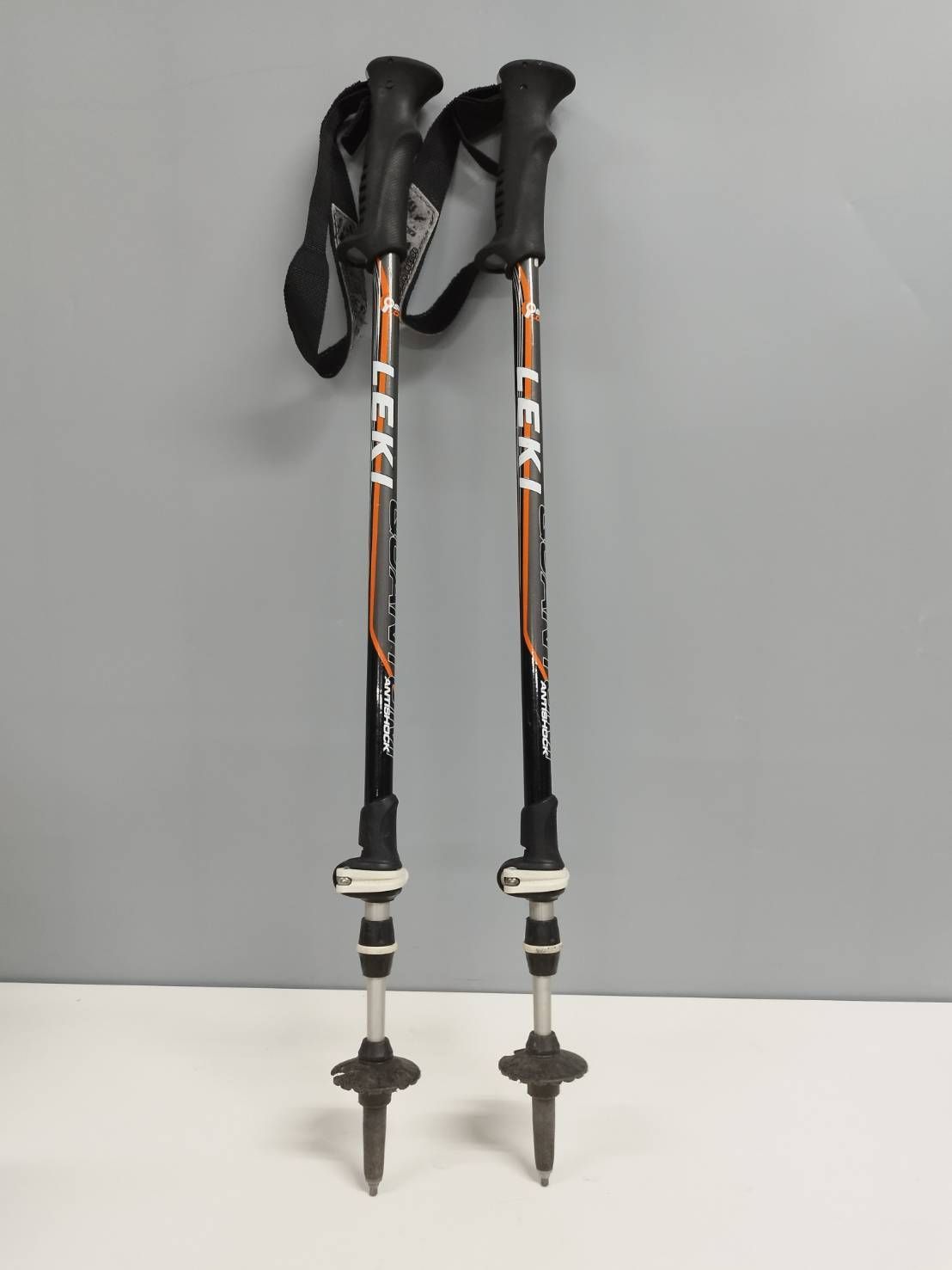 LEKI レキ QUANTUM アンチショック/トレッキングポール/130cm