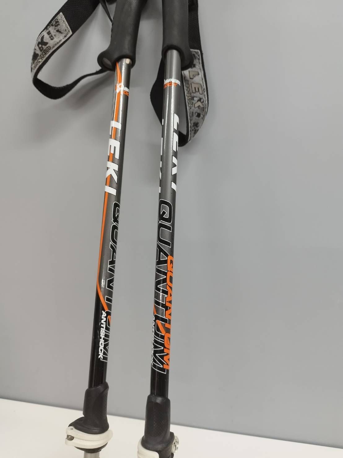 LEKI レキ QUANTUM アンチショック/トレッキングポール/130cm