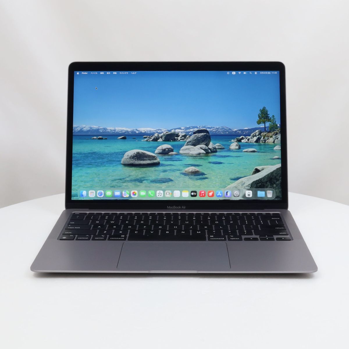[良品] MacBook Air 2020 スペースグレー 256GB MacBook Air 13-inch 2020 M1【ランク：D】【カラー：スペースグレイ