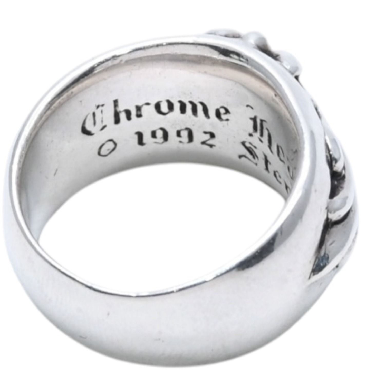 CHROME HEARTS クロムハーツ FLORAL CROSS フローラルクロス リング 