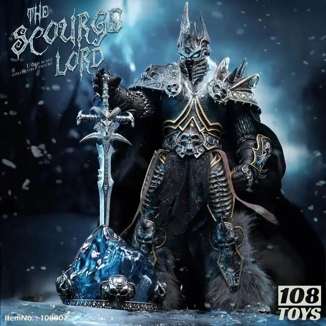 108 Toys 1/6 WORLD OF WARCRAFT 怒れる 얼음왕관의 아서스 메네실