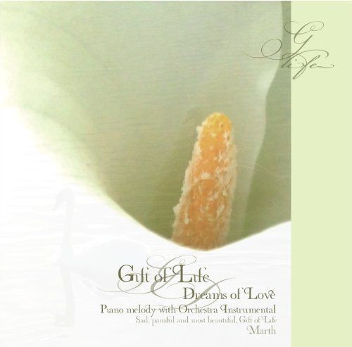 【CD】せつなき愛の夢 GIFT OF LIFE 命のおくりもの Piano melody with Orchestra Instrumental