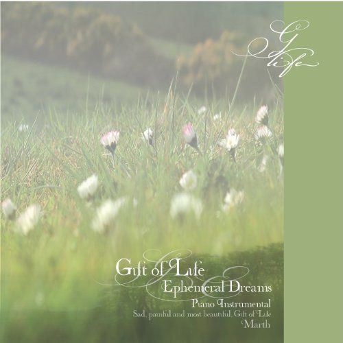 【CD】はかなき夢 GIFT OF LIFE命のおくりもの Piano Instrumental